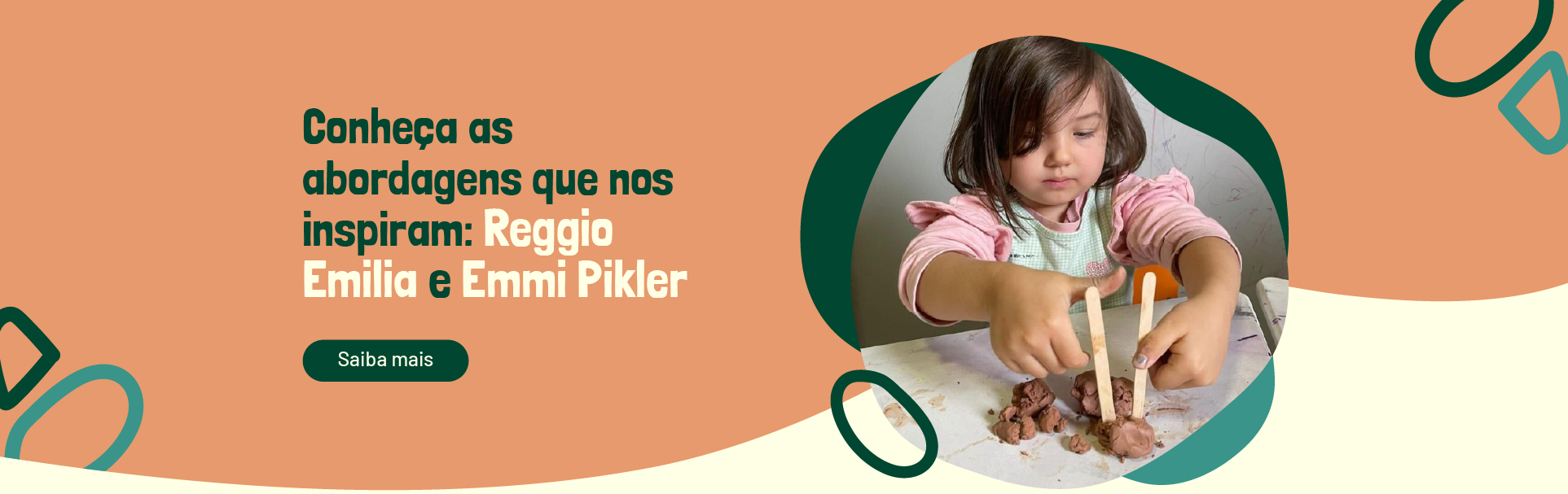 Abordagens de ensino infantil para berçário e escola: Reggio Emilia e Emmi Pikler